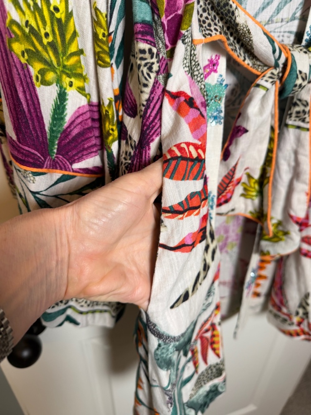 Taj by Sabrina Crippa Kimono Swim Cover Up - Picture 6 of 10